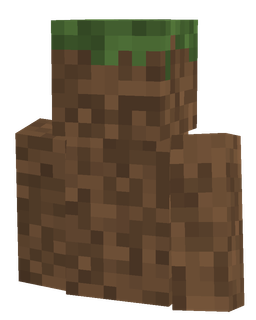 Brown skin: bust render