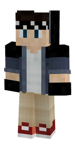 Black skin: body, front render