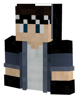 Black skin: bust render