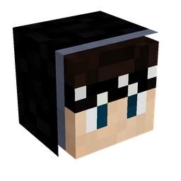 Black skin: head render
