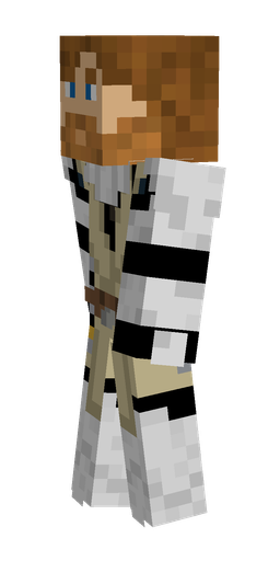 Black skin: body, left side render