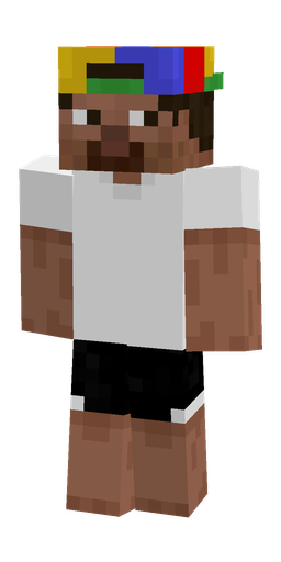Brown skin: body, front render