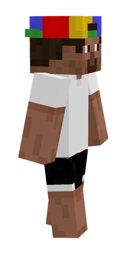 Brown skin: body, right side render