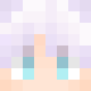 Blue skin: face render