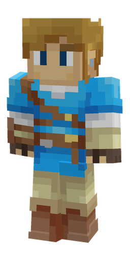 Blue skin: body, front render