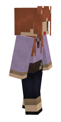 Brown skin: body, right side render