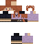 Brown skin: raw texture render