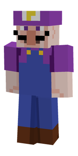 Blue skin: body, front render