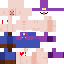 Blue skin: raw texture render