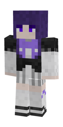 Black skin: body, front render