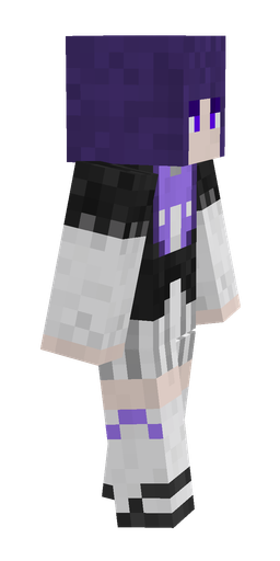 Black skin: body, right side render