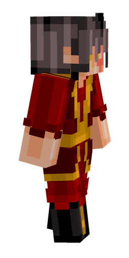 Black skin: body, right side render
