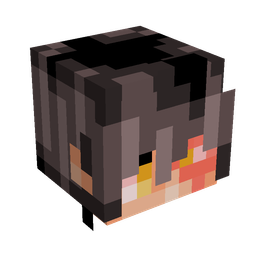 Black skin: head render