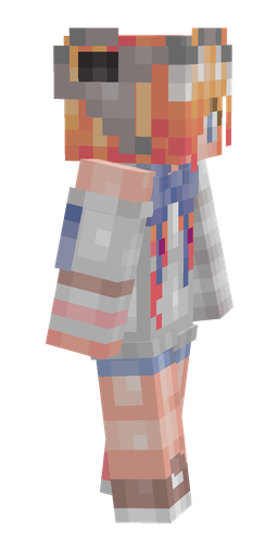 Orange skin: body, right side render