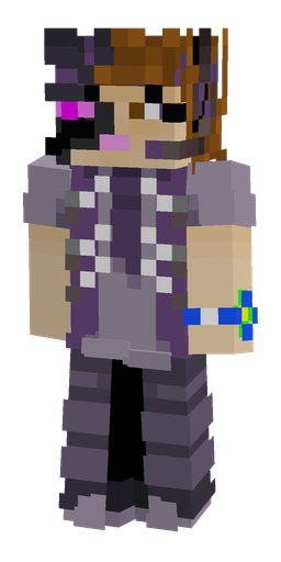 Black skin: body, front render