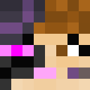 Black skin: face render