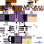 Black skin: raw texture render