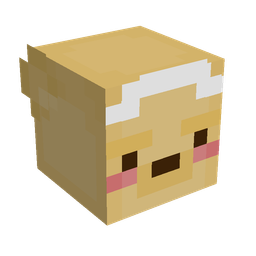 Black skin: head render