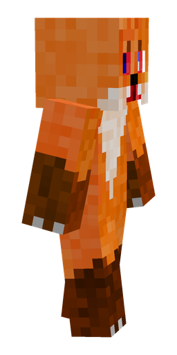 Brown skin: body, right side render