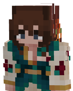 Black skin: bust render