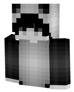 Black skin: bust render