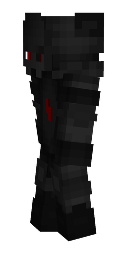 Black skin: body, left side render