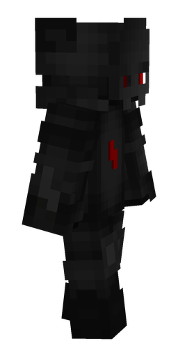 Black skin: body, right side render
