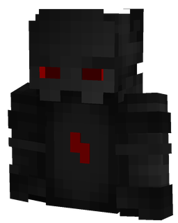Black skin: bust render