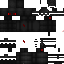 Black skin: raw texture render