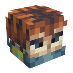 Blue skin: head render