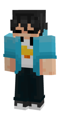 Black skin: body, front render