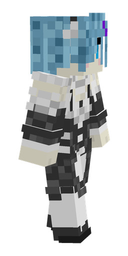 Black skin: body, right side render