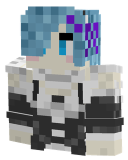 Black skin: bust render