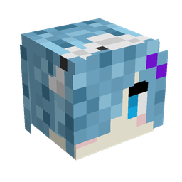 Black skin: head render