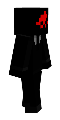 Black skin: body, right side render