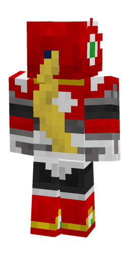 Classic skin: body, back render