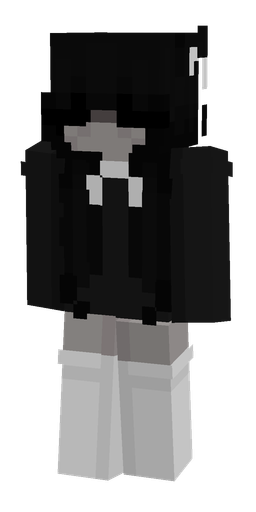 Black skin: body, front render