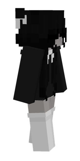 Black skin: body, right side render