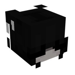 Black skin: head render