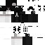 Black skin: raw texture render