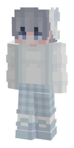 Blue skin: body, front render