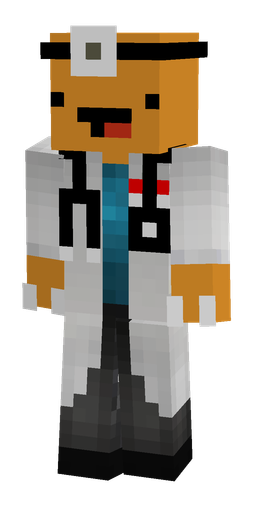 Black skin: body, front render