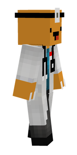 Black skin: body, right side render