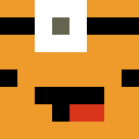 Black skin: face render