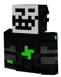 Black skin: bust render