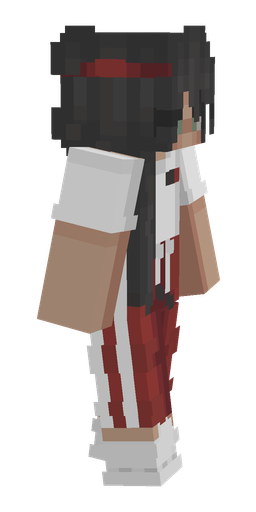 Black skin: body, right side render