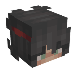 Black skin: head render
