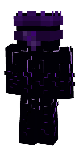 Black skin: body, back render