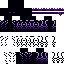 Black skin: raw texture render