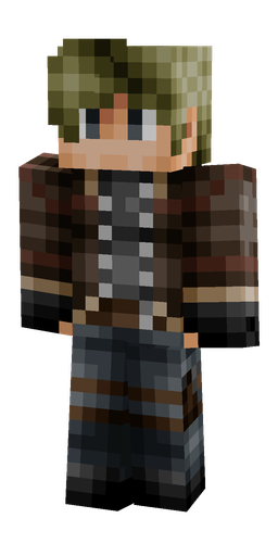 Black skin: body, front render